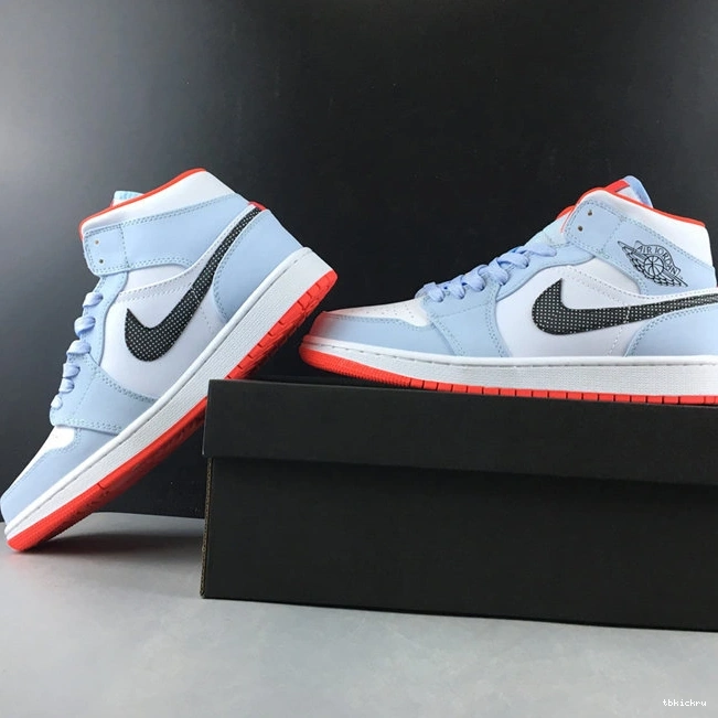 Cheap TBK Packable Jordan1 white jade black 3761 cu2802- 1015